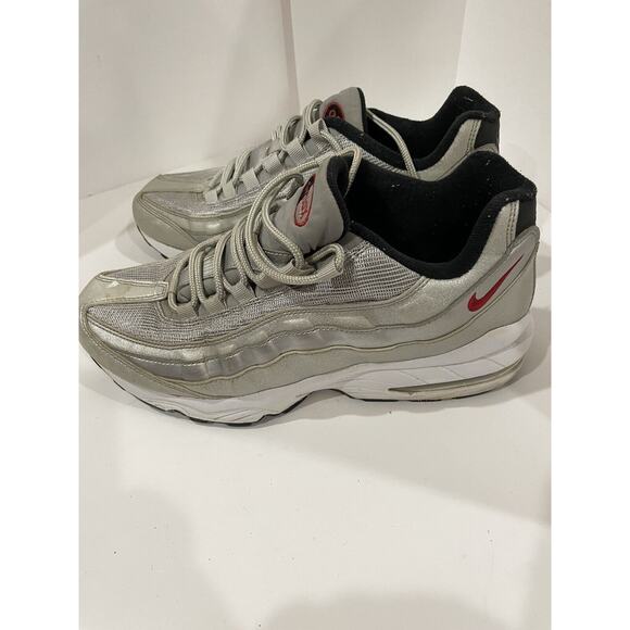 Nike Air Max 95 Premium 97 OG Silver Bullet 918630-001 Size 7Y - Picture 4 of 7